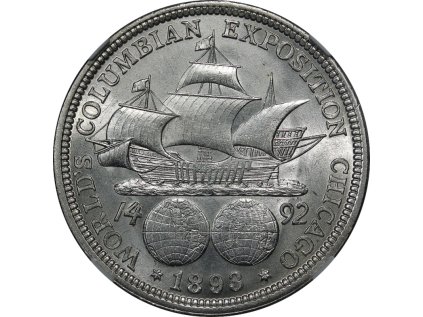 800px 1893 Columbian Half NGC MS62 Reverse