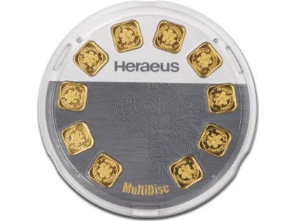 10 x 1 g multidisc gold heraeus 3 6cbd1fda4cdcb9d8faece6cded6abef4