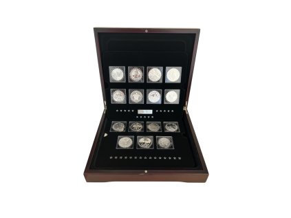 Sada 15 stříbrných mincí Fabulous Silver Collection 1 Oz 2019