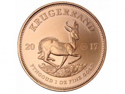 Zlatá investiční mince Krugerrand 1 Oz | 50. výročí | 2017