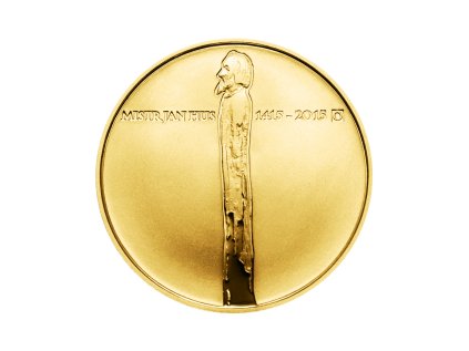 Zlatá mince 10000 Kč Jan Hus 1oz 2015 Proof