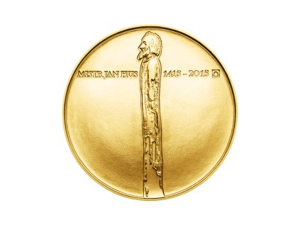 Zlatá mince 10000 Kč Jan Hus 1oz 2015 Standard
