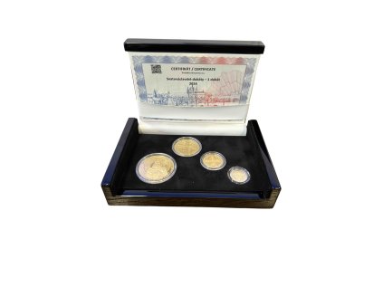 Sada Svatováclavské dukáty - 2024 Proof