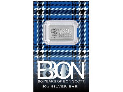 10 g Silver The Perth mint Bon Scott 1