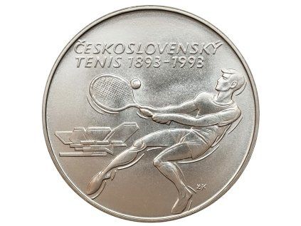 500 Kčs tenis 1993 1