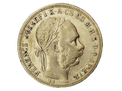 Rakousko Uhersko 1 Florén 1892 KB Uherská ražba 2 Photoroom