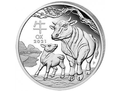 ag Rok Buvola Lunar III 1 Oz 2021 l