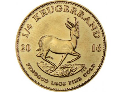 Zlatá investiční mince Krugerrand 1/4 Oz | různé ročníky