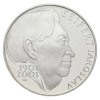 1557 1557 stribrna mince 200 kc narozeni jaroslava seiferta 2001 standard