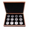 Sada stříbrných investičních mincí Lunární série II 1 Oz