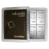 10 x 10g investiční stříbrný slitek Valcambi CombiBar