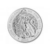 Stříbrná investiční mince Tudor Beasts Lion 2 Oz 2022