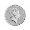 Stříbrná investiční mince Tudor Beasts Lion 2 Oz 2022