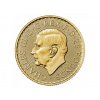 Zlatá investičná minca Britannia 1/4 Oz | Charles III | 2023