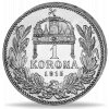 1 korona 1915 2 Uherská ražba