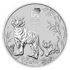 Stříbrná investiční mince Rok Tygra Lunar III 5 Oz 2022