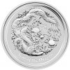 Stříbrná investiční mince Lunární série II 1 Oz Rok Draka 2012