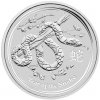Stříbrná investiční mince Lunární série II 1 Oz Rok Hada 2013