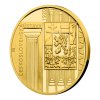 Česká Mincovna zlatá investiční mince Rok 1920 - První československá ústava Proof