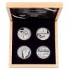 Sada čtyř stříbrných dvouuncových mincí Rok 1920 Proof