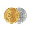 Sada 4 zlatých mincí Koruna Česká 1995 Standard