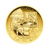 Zlatá mince 2500 Kč Papírna Velké Losiny 2006 Proof