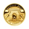 Zlatá minca 2500 Kč Řetězový most ve Stádlci 2008 Proof