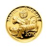 Zlatá minca 2500 Kč Hamr v Dobřívě 2010 Proof