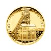 Zlatá mince 2500 Kč Důl Michal v Ostravě 2010 Proof