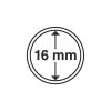 grips coin capsules 16 mm pack of 100