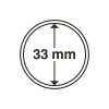 grips coin capsules inner diameter 33 mm