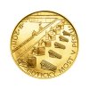 Zlatá mince 5000 Kč Gotický most v Písku 2011 Standard
