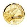Zlatá minca 5000 Kč Žďákovský obloukový most 2015 Proof