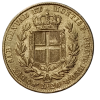 20 lira Karel Albert Sardinský 1849 1