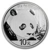 stribrna mince 30 g china panda 2018