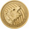 Zlatá investiční mince Call of the Wild Grizzly 2016 L