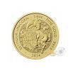 Sada 7 zlatých (zatiaľ emitovaných) mincí Royal Tudor Beasts 1/4 Oz