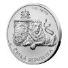 Česká mincovna stříbrná investiční mince Český lev 2018 Standard 1 Oz