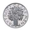 stříbrná medaile 15 výročí ČM a české měny proof