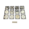Sada 12 strieborných mincí Fabulous Silver Collection 1 Oz 2010