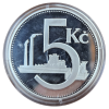 Strieborná medaila REPLIKA 5 Kč 1937 PROOF