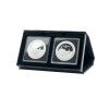 airbox coin case with stand up function for 2 quadrum capsules black Photoroom