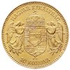 Zlatá mince Desetikoruna Františka Josefa I. Uherská ražba 1911