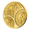 Česká mincovna zlatá medaile Zahájení ražby jáchymovských tolarů 2020 proof 1/2 Oz
