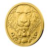 Česká mincovna zlatá investiční mince Český lev 2023 Standard 1/25 Oz