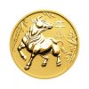 Zlatá investiční mince Rok Buvola Lunar III 1/20 Oz 2021