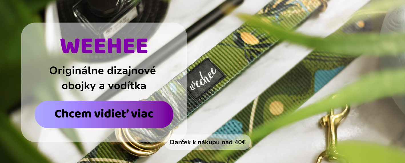 Originálne dizajnové vodítka a obojky pre psov