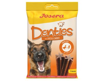 Josera pamlsok Dog Denties with Duck&Carrot 180 g