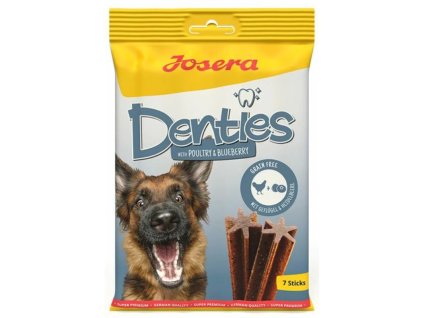 Josera pamlsok Dog Denties with Poultry&Blueberry 180 g