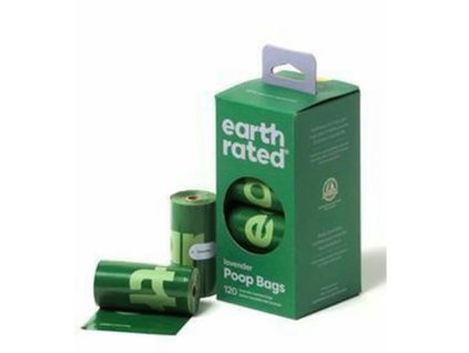 Earth Rated sáčky na psie exkrementy s vôňou levandule 8 roliek